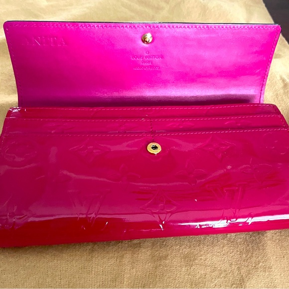 Louis Vuitton Pink Patent Leather Wallet - Picture 1 of 4